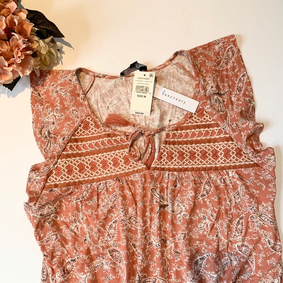 NWT Sanctuary Top - Picture 4 of 4